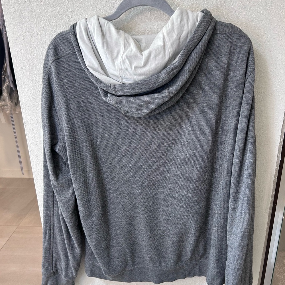 Men's Gray Hoodie Sweater